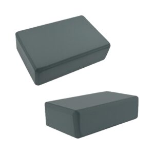 זוג בלוקים לאימון יוגה עשויים EVA במידות 23X15X7.5 ס"מ