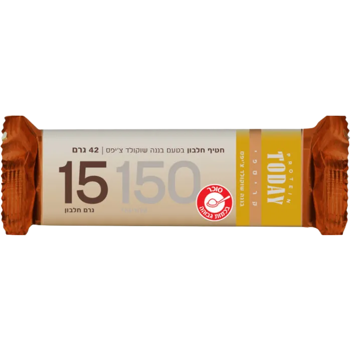 מארז חטיפי חלבון טודיי קריספי 12 יחידות Protein Bar Today