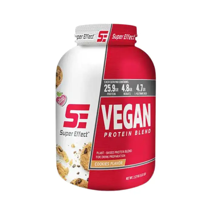 אבקת חלבון טבעונית Super Effect Vegan 2.27kg | טעמים לבחירה