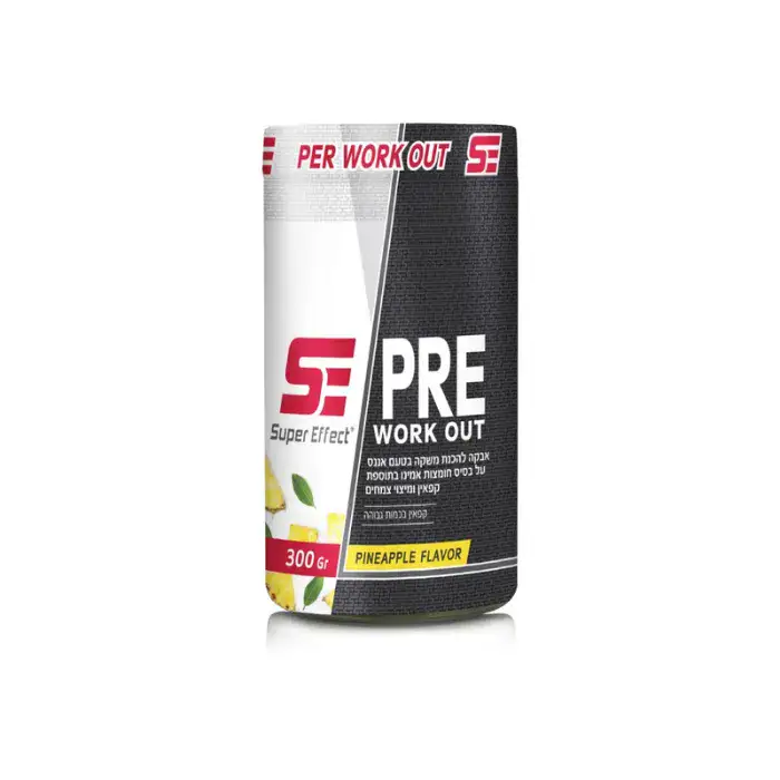 קדם אימון Super Effect Pre Workout 300g | טעמים לבחירה