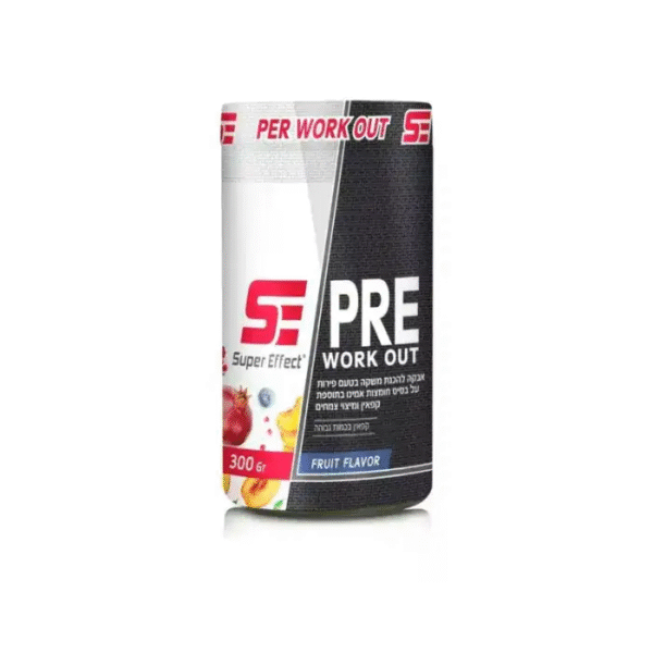 קדם אימון Super Effect Pre Workout 300g | טעמים לבחירה