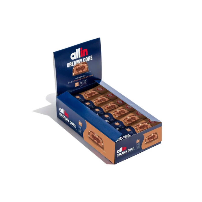 חטיף חלבון אול-אין ליבת קרם