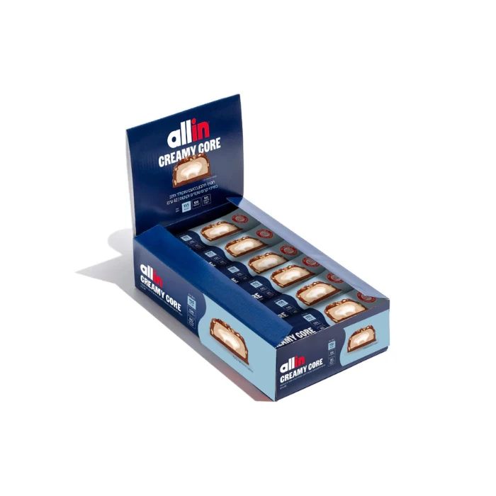 חטיף חלבון אול-אין ליבת קרם