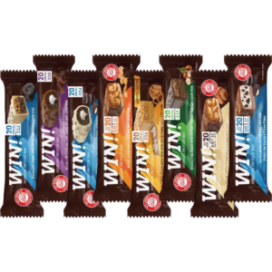 חטיף חלבון ווין (6 יחידות) Win Protein Bar | מיקס טעמים